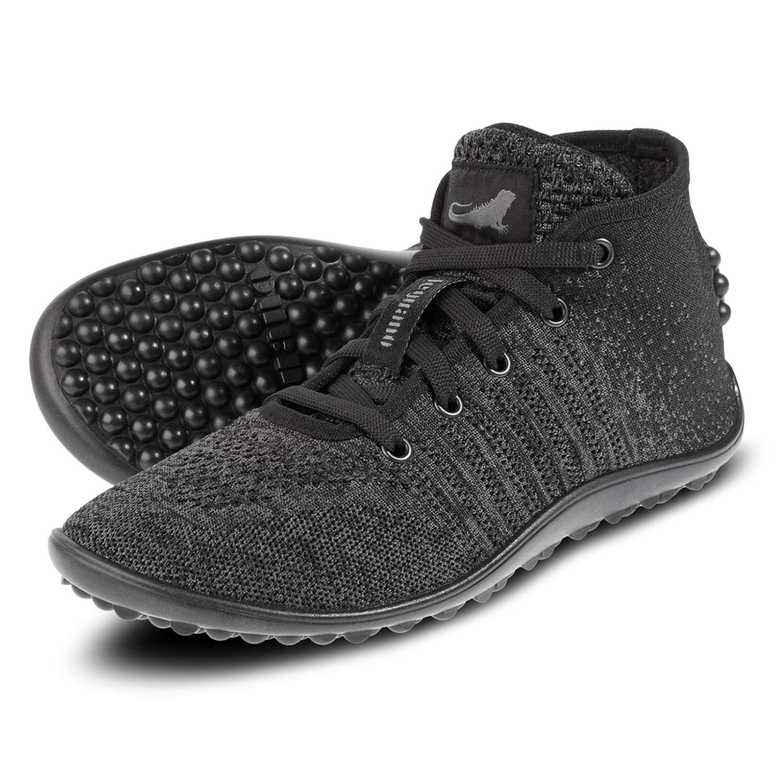 leguano go: mixed black Barfußschuhe Sneaker