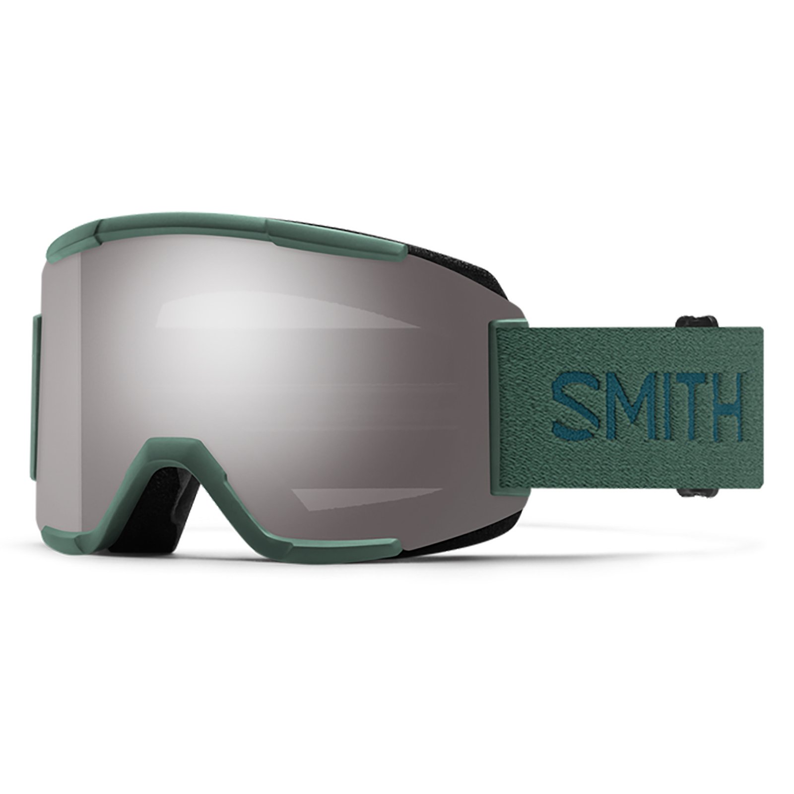 Smith Squad Skibrille Goggle Alpine Green Vista ChromaPop Sun Platinum Mirror Lens