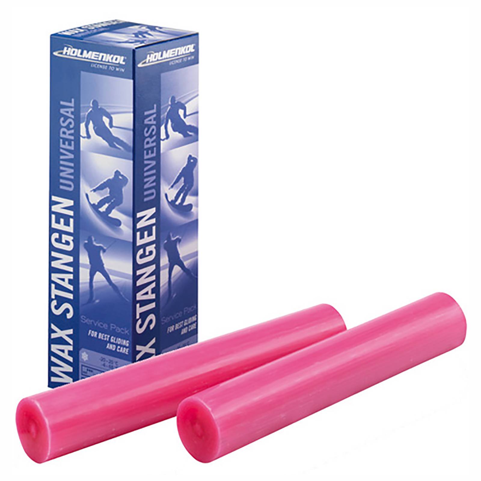 HOLMENKOL Universal Wax Stange Pink Skiwachs 4 x 250 g