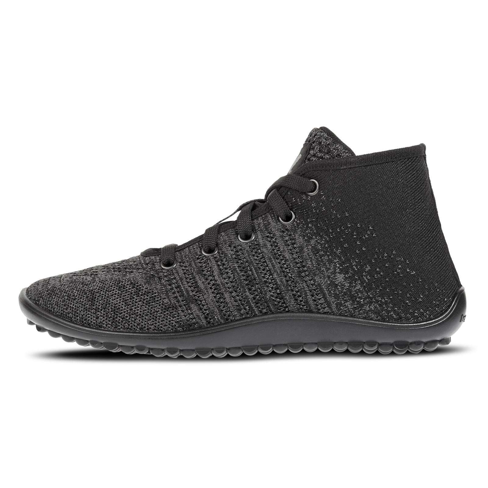 leguano go: mixed black Barfußschuhe Sneaker | 46 | 500067.1004507046