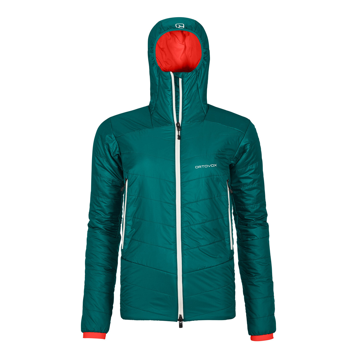 ORTOVOX Westalpen Swisswool Jacket Damen Isolationsjacken pacific green