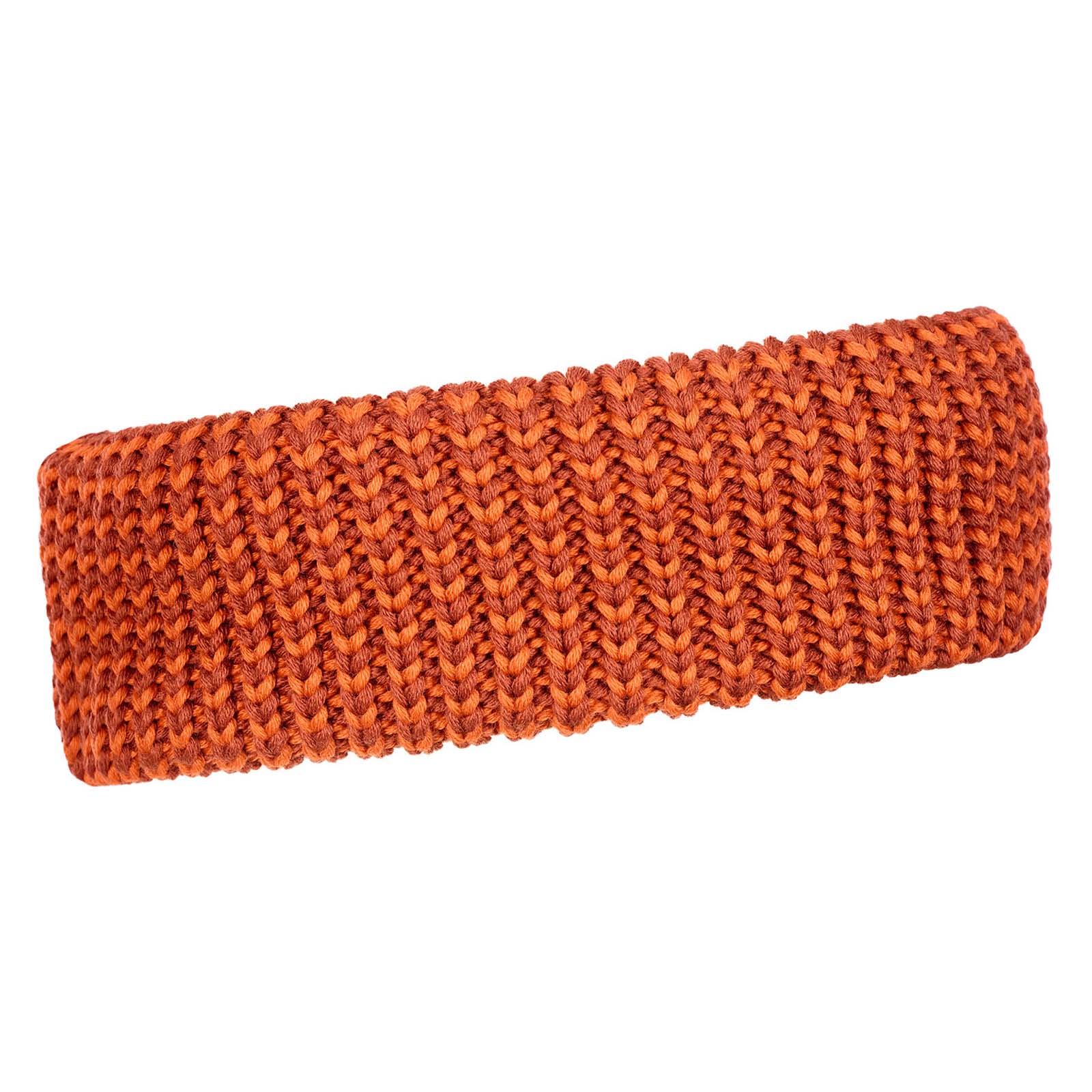 ORTOVOX Heavy Knit Headband Stirnband clay orange