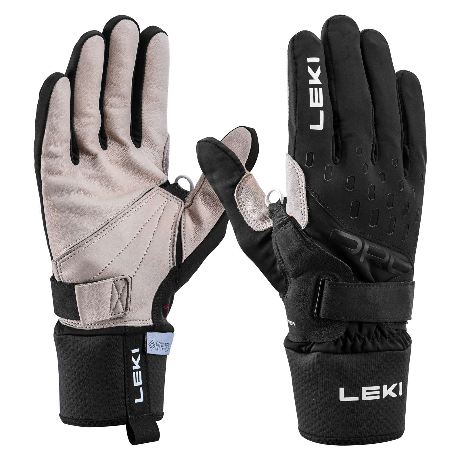 LEKI PRC Premium Shark Handschuhe schwarz 