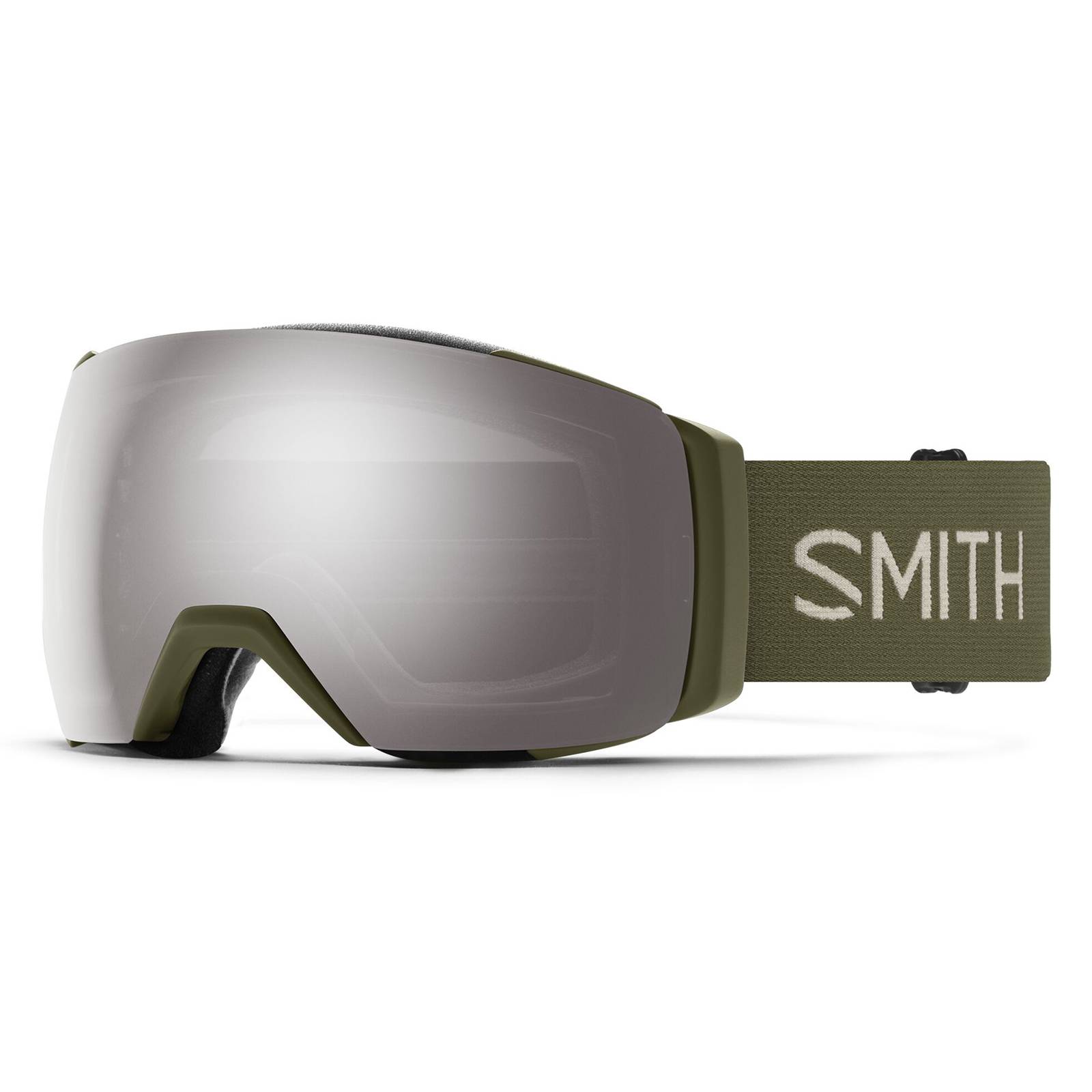 Smith I/O Mag XL Skibrille Goggle Forest ChromaPop Sun Platinum Mirror
