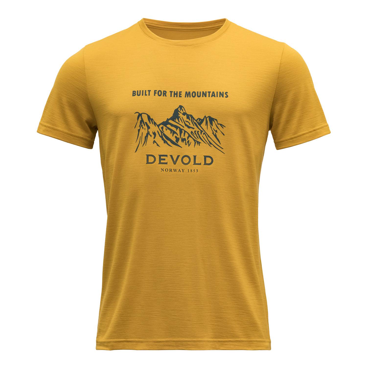DEVOLD Ulstein 150 Herren T-Shirt gelb