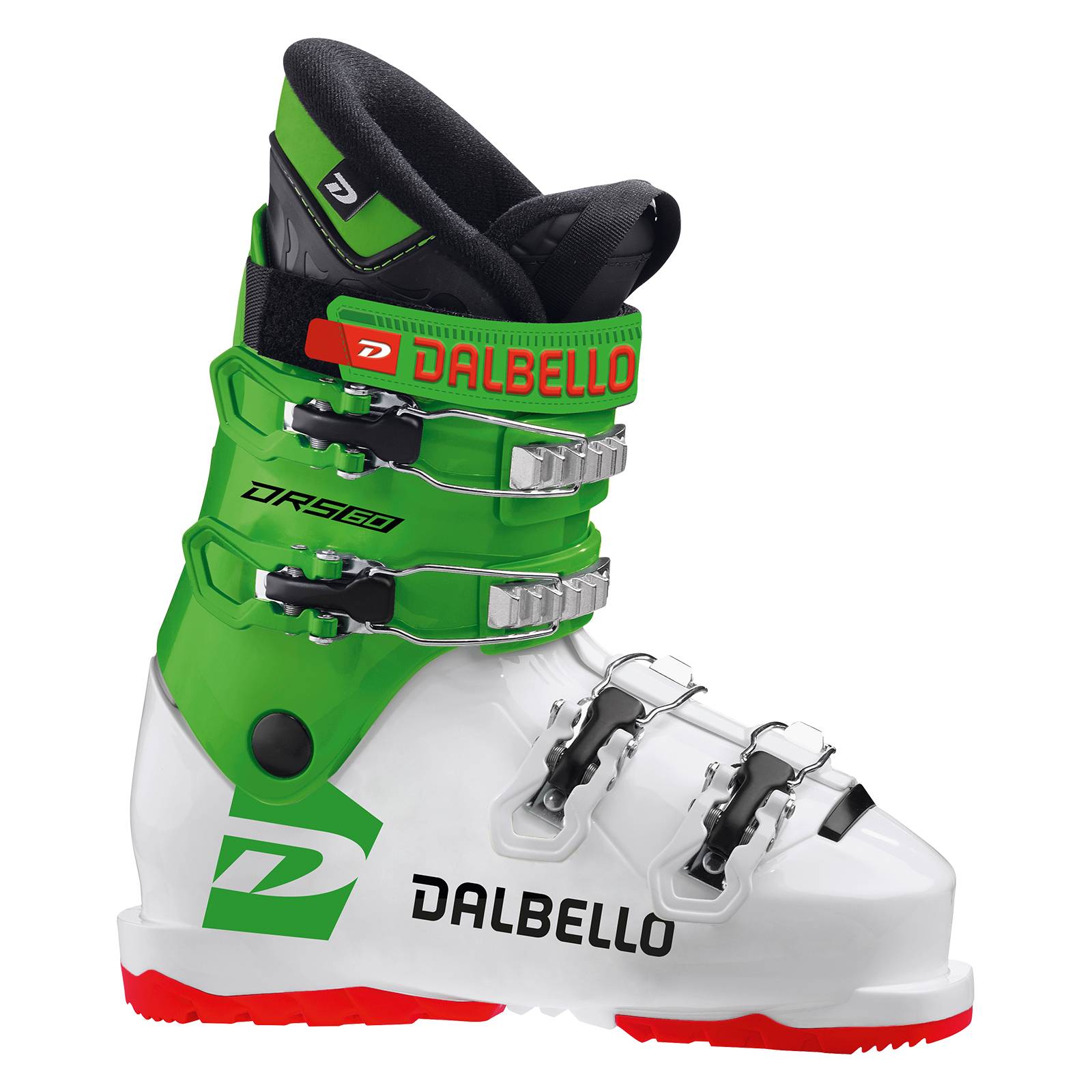 Dalbello DRS 60 Kinder Skischuhe white/green race