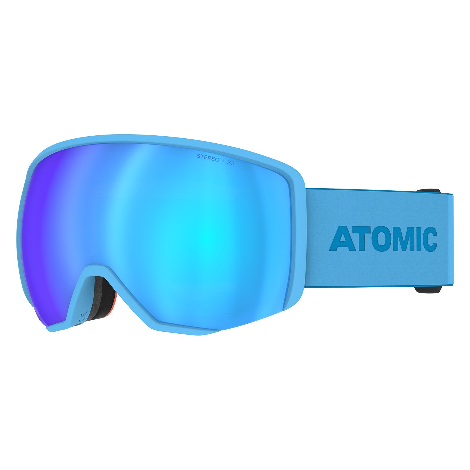 ATOMIC Revent L Stereo Skibrille Goggle blue