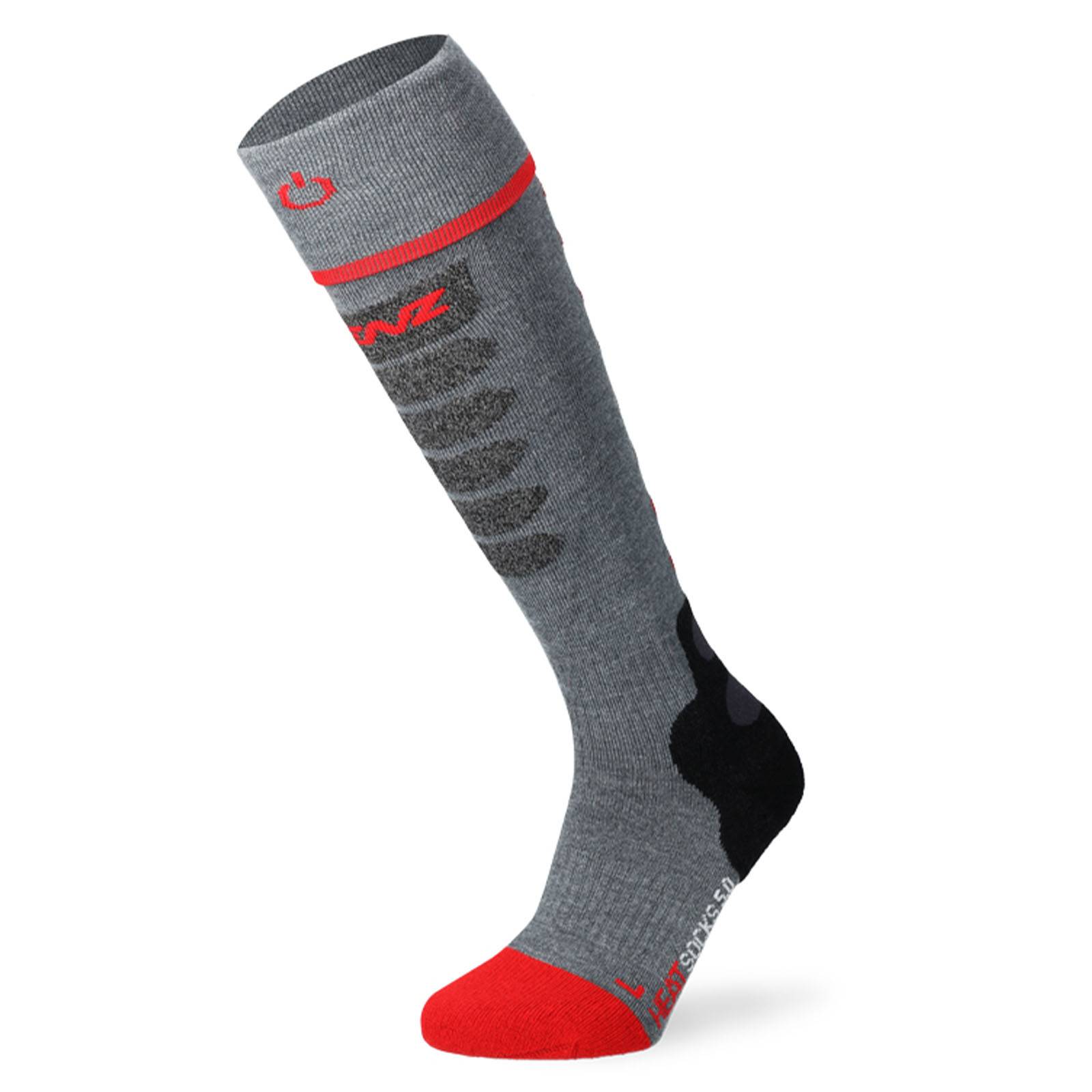 LENZ heat sock 5.1 toe cap slim fit beheizbare Socken