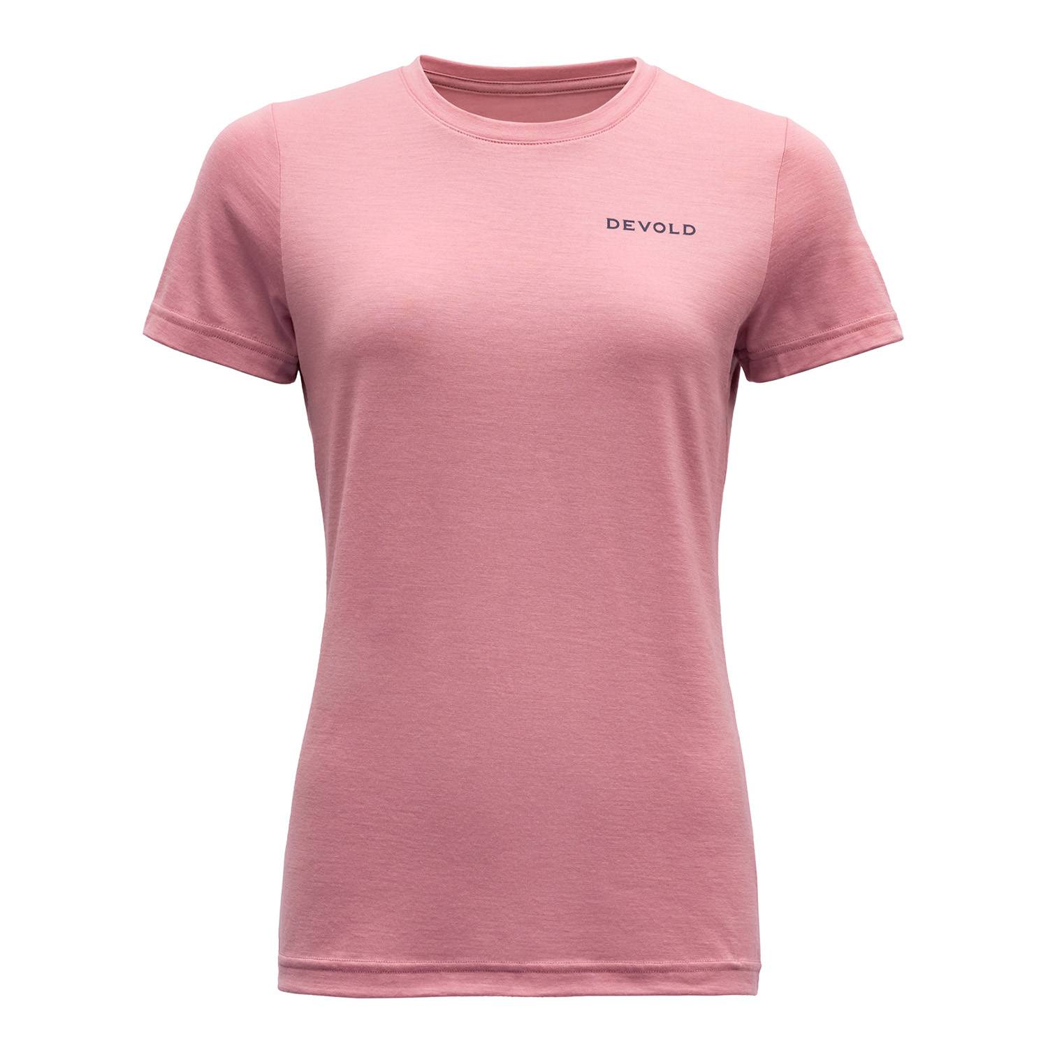 DEVOLD Saksa 150 T-Shirt Woman rosa