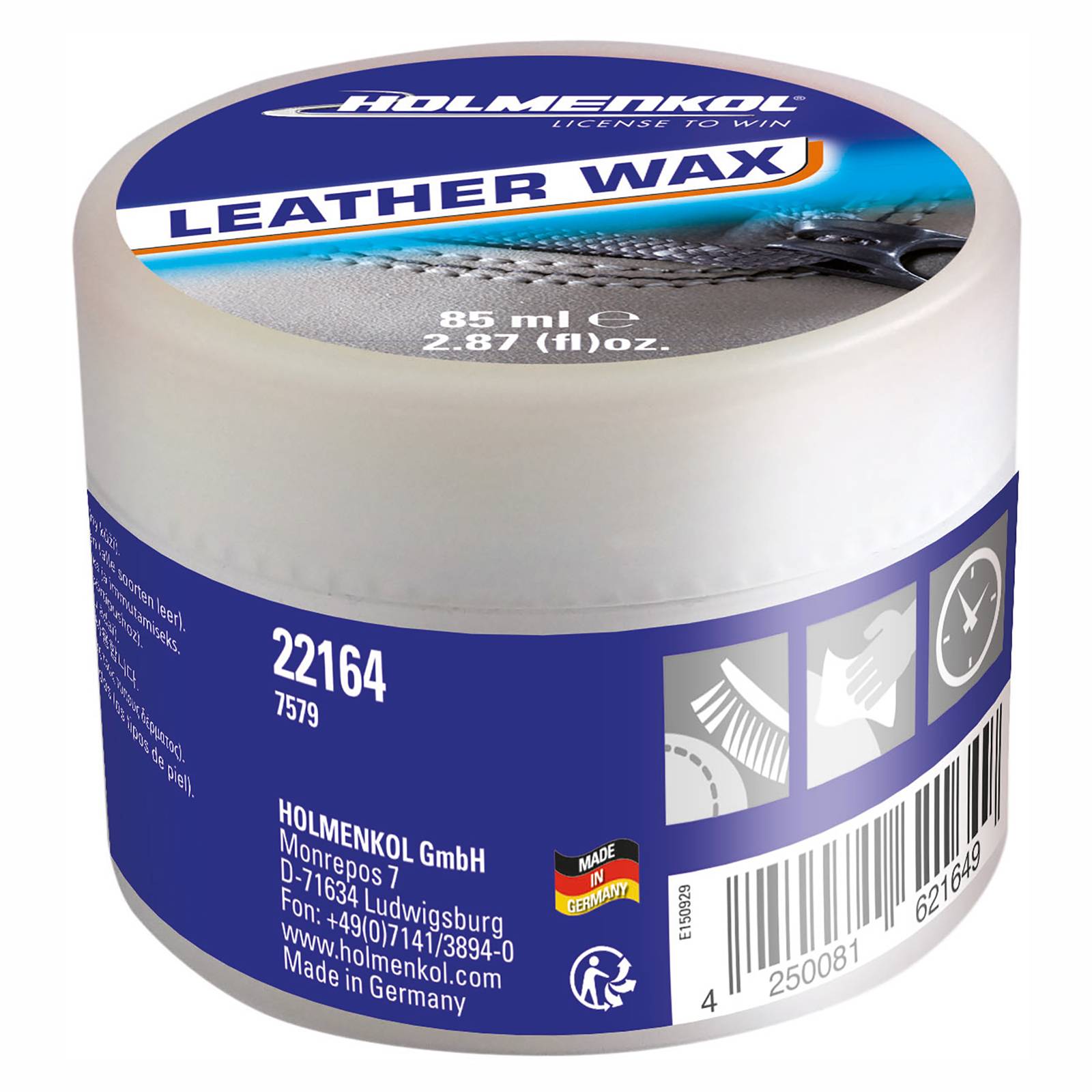 Holmenkol Leather Wax Schuhpflege Imprägnierung