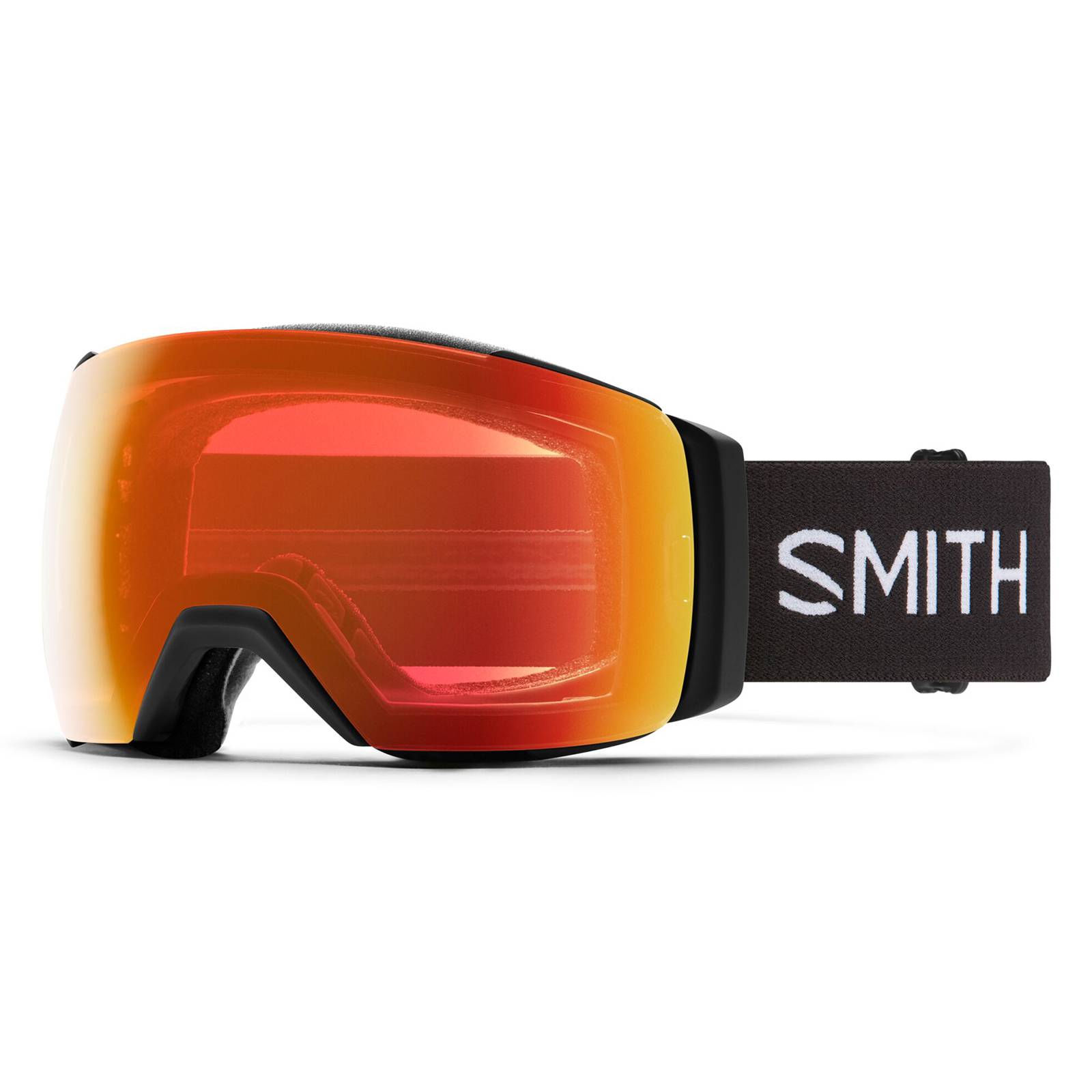 Smith I/O Mag XL Skibrille Goggle Black ChromaPop Everyday Red Mirror Lens