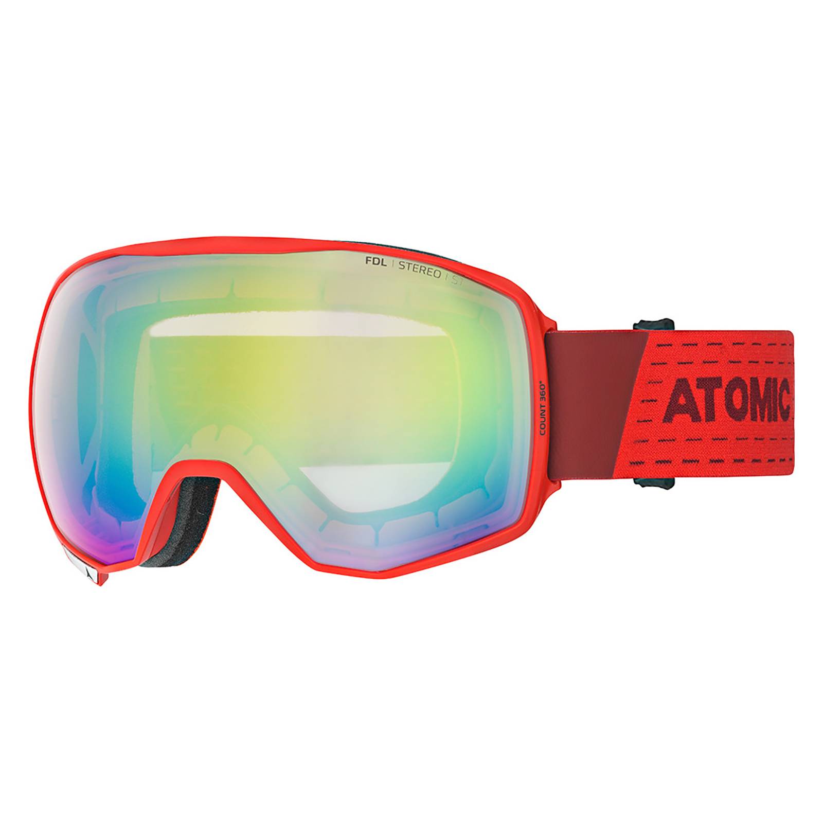 ATOMIC Count 360° Stereo Skibrille rot